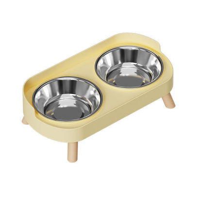 🎁2026 New Arrivals 50% OFF💥🐾 Ergonomic Raised Double Pet Feeder: Anti-Spill, Stainless Steel, Non-Slip Base