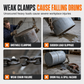 🎁2026 New Arrivals 50% OFF💥Heavy Duty Oil Drum Lifting Clamp Forklift and Crane Drum Lifter for Steel Metal Drums Die Forged Drum Handling Tool