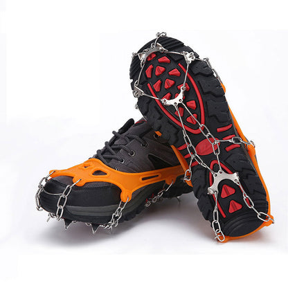 🎁2026 New Arrivals 50% OFF💥Outdoor Anti-Slip Crampons – Stainless Steel Spikes, Quick-On, Multi-Sport ✨