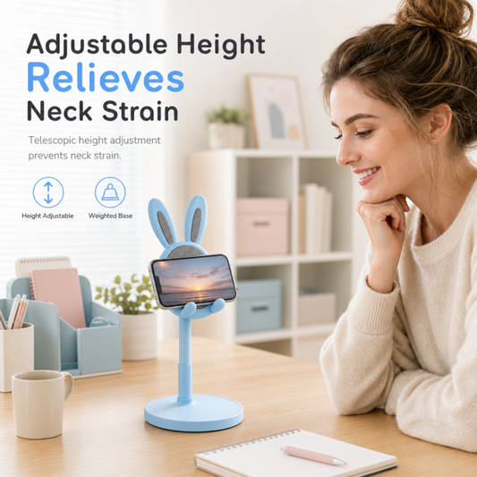🎁2026 New Arrivals 50% OFF💥🐰Cute Bunny Desktop Phone Stand