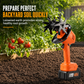🎁2026 New Arrivals 50% OFF💥Cordless Handheld Mini Tiller Cultivator 21V Lithium Battery Powered Portable Garden Soil Loosener and Weeder for Home Yard