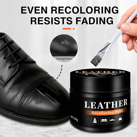 🎁2026 New Arrivals 50% OFF💥 All-Purpose Leather Colour Repair Balm – Restore Vibrant Colour to Shoes, Sofas, Jackets & Car Seats🎨