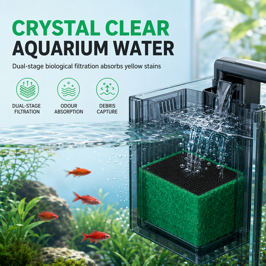 🎁2026 New Arrivals 50% OFF💥Activated Carbon Filter Cube – honeycomb filtration clears cloudy water, removes odors. Anti-crumble block for crystal-clear aquarium! 🛡️✅