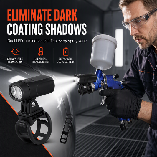 🎁2026 New Arrivals 50% OFF💥🔧✨ Lightweight Spray Gun – LED Aiming, Even Finish, Multi-scene 🎨