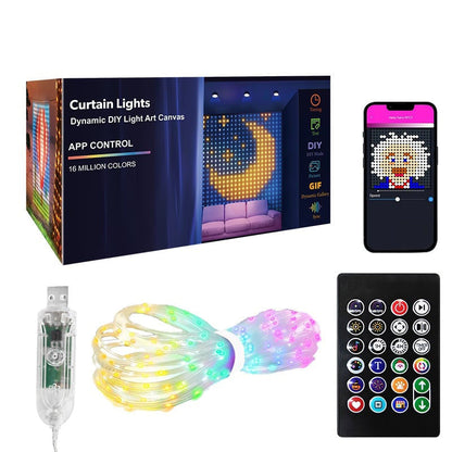 🎁2026 New Arrivals 50% OFF💥Waterproof LED Curtain String Lights