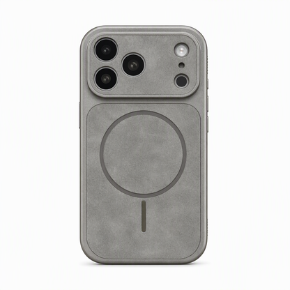 🎁2026 New Arrivals 50% OFF💥📱 Shockproof Magnetic Faux Leather Phone Case – Slim Protection & Magnetic Convenience 🛡️✨