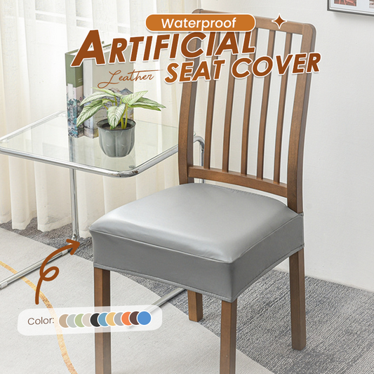 🎁2026 New Arrivals 50% OFF💥 Waterproof Stretch PU Leather Dining Chair Seat Cover 💧