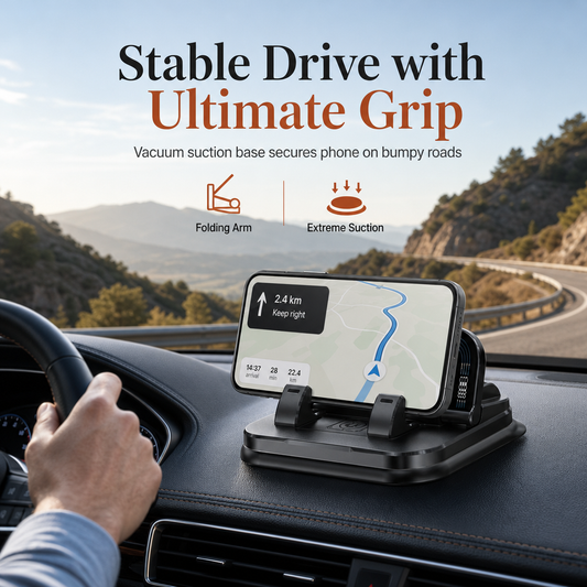 🎁2026 New Arrivals 50% OFF💥Mount Your Phone Instantly! Unshakable Suction Car Holder