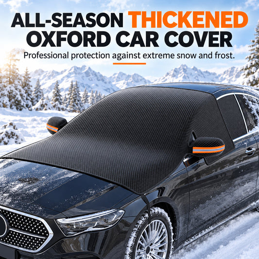 🎁2026 New Arrivals 50% OFF💥Thickened Oxford Windshield Cover – Windproof Magnetic Edges, Waterproof & All-Season Protection for Ice, Snow & Sun ☀️