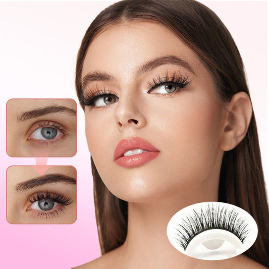 🎁2026 New Arrivals 50% OFF💥 Reusable Self-Adhesive Lashes – Lightweight Natural Curl & Eyeliner Effect, No Extra Glue Needed 💄❤️