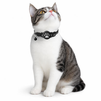 🎁2026 New Arrivals 50% OFF💥Reflective Cat Collar with Waterproof Smart Pet Tracker Locator🐱✨