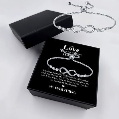 🎁2026 New Arrivals 50% OFF💥Adjustable Infinity Symbol for Women with Message Card