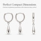 🎁2026 New Arrivals 50% OFF💥Minimalist Water Drop Circle Hoop Earrings for Women Elegant Huggie Earrings 1 Pair