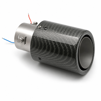 🎁2026 New Arrivals 50% OFF💥 LED Car Exhaust Tip – Stainless Steel Build & Bold Red or Blue Glow for Sporty Styling