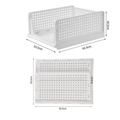 🎁2026 New Arrivals 50% OFF💥Stackable Wardrobe Organizer with Sliding Drawer