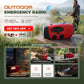 🎁2026 New Arrivals 50% OFF💥🔋Multifunctional Portable Solar Emergency Radio – Power Bank, Hand Crank & Weather Alert⚡