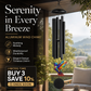 🎵 LIMITED-TIME 50% OFF! 💐 Vintage Metal Wind Chimes | Elegant Black Aluminium Garden Decor with Bird & Butterfly Accents for Patio & Porch🔔